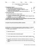 Konspekts 'Kontroldarbs fizikā 12.klasei. Fizikālā optika', 1.