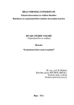 Referāts 'Lauksaimniecības nozares apskats', 1.