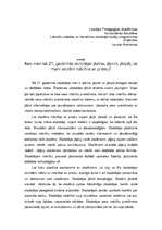 Eseja 'Kas man kā 21.gadsimta skolotājai jāzina, jāprot, jāspēj, lai mani skolēni mācīt', 1.