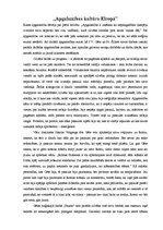 Eseja 'Apgaismība Eiropas kultūrā', 1.