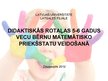 Referāts 'Didaktiskās rotaļas 5-6 gadus vecu bērnu matemātisko priekšstatu veidošanā', 65.