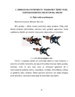 Referāts 'Hidrauliskā instrumentu “Halmatro” šķēru veidi, tehniskie rādītāji, pielietojums', 4.