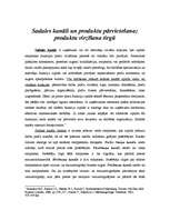 Konspekts 'Sadales kanāli un produktu pārvietošana. Produktu virzīšana tirgū', 1.