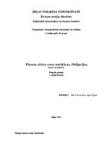 Konspekts 'Finanšu aktīvu cenas noteikšana. Obligācijas', 1.