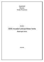 Referāts 'Kultūrpolitikas harta', 1.