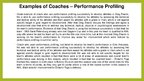 Prezentācija 'Techniques Used by Coaches to Improve Performance', 7.