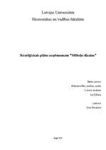 Referāts 'Stratēģiskais plāns uzņēmumam', 1.