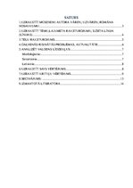 Referāts 'Latviešu autores Māras Zālītes romāna "Pieci pirksti" analīze', 2.