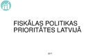 Prezentācija 'Fiskālā politika', 1.