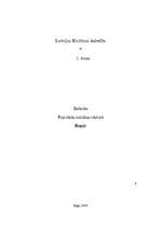 Referāts 'Regeja attīstība', 1.