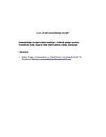 Konspekts 'Komunikācijas teorijas kritiskā tradīcija. Kritiskās pieejas izcelsme, Frankfurt', 1.