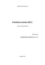Referāts 'Polietilēntereftalāts', 1.
