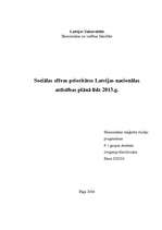 Referāts 'Sociālās sfēras prioritātes Latvijas nacionālās attīstības plānā līdz 2013.gadam', 1.