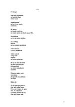 Eseja 'Ojāra Vācieša dzejoļu par tēmu "Cilvēka izjūtas, gadalaikiem mainoties" analīze', 2.