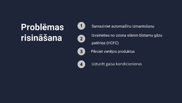 Prezentācija 'Ozona slāņa izzušana', 10.