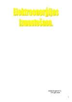 Referāts 'Elektroenerģijas izmantošana', 1.