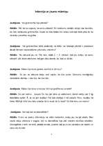 Konspekts 'Intervija ar jauno māmiņu', 1.