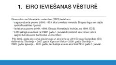 Referāts 'Eiro valūtas ieviešana un tās pielietošana Latvijās ekonomikā', 14.