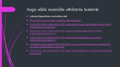 Prezentācija 'Pārtikas produktu grupu normatīvie akti', 8.