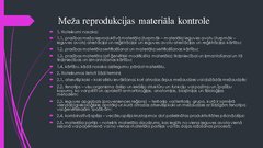 Prezentācija 'Pārtikas produktu grupu normatīvie akti', 10.