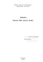 Referāts 'Serial ATA cietie diski', 1.