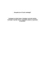 Konspekts 'Socioloģija kā zinātne', 1.