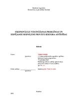 Referāts 'Ekoinovāciju veicināšanas problēmas un iespējamie risinājumi privātā sektora att', 1.