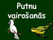 Prezentācija 'Putnu vairošanās', 1.