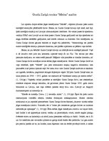 Konspekts 'Gunta Zariņa romāna "Mieles" analīze', 1.