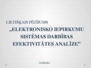 Referāts 'Elektronisko iepirkumu sistēmas darbības efektivitātes analīze', 57.