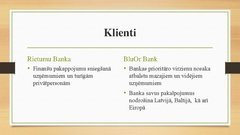 Prezentācija 'Banku salīdzinājums uzņēmumiem', 4.
