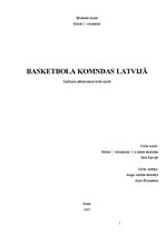 Referāts 'Basketbols Lavijā', 1.