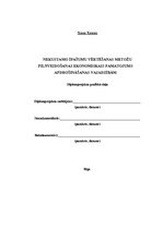 Diplomdarbs 'Nekustamo īpašumu vērtēšanas metožu pilnveidošanas ekonomiskais pamatojums apdro', 70.