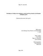 Referāts 'Neveselīga un veselīga uztura ietekme uz jauno sportistu pašsajūtu un fiziskajie', 1.