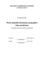 Paraugs 'Preču piegādātāja izvēle', 1.