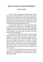 Referāts 'Krusta kari Latvijas teritorijā', 1.