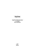 Eseja 'Sajūtas', 1.