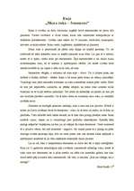 Eseja 'Mana roka - fenomens', 1.