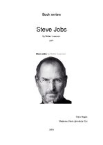 Referāts 'Book Review "Steve Jobs"', 1.
