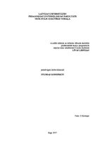 Konspekts 'Stundas konspekts', 1.