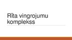 Prezentācija 'Rīta vingrojumu komplekss', 1.