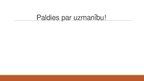 Prezentācija 'Rīta vingrojumu komplekss', 10.