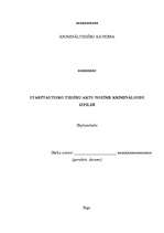 Diplomdarbs 'Starptautisko tiesību aktu nozīme sodu izpildē', 1.