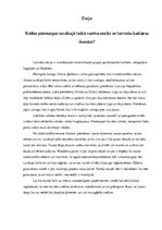 Eseja 'Kādas pārmaiņas tuvākajā laikā varētu notikt ar latviešu kultūras ikonām?', 1.