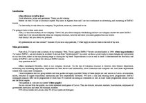 Konspekts 'Mini Presentation of Travel Agency "Impro Travels"', 1.