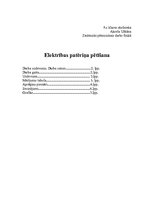 Paraugs 'Elektrības patēriņa pētīšana', 1.