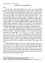 Eseja 'Par cildeno antīkajā kultūrā', 1.