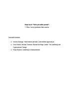 Referāts 'Latvijā pazīstama līdera analīze', 1.