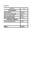 Konspekts 'Grāmatvedība un finanses - dažādi uzdevumi (SIA "Ledene")', 26.