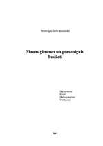 Referāts 'Ģimenes un personīgais budžets', 1.